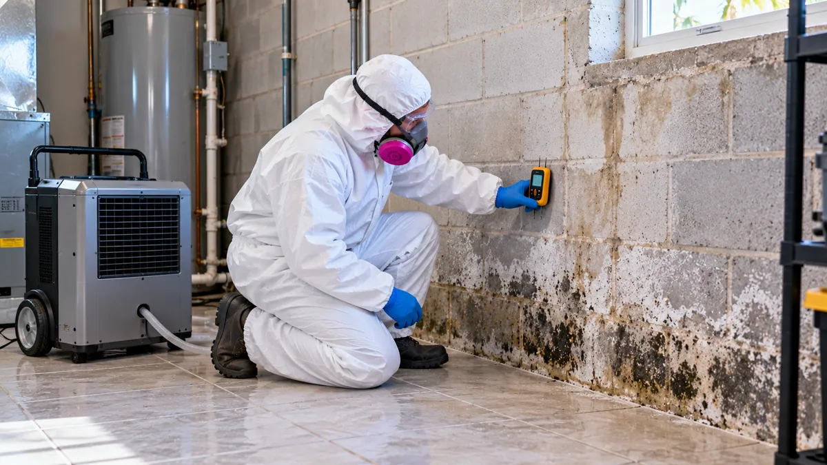 Basement Mold Removal in South Bay