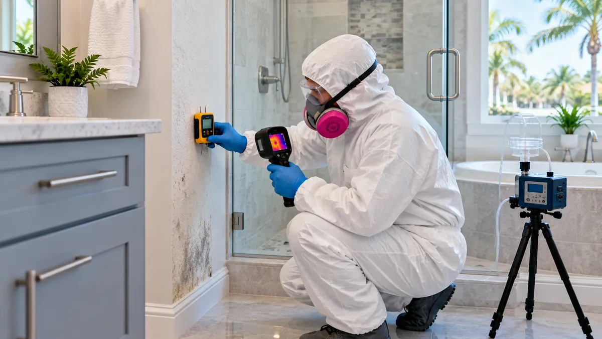 Mold Inspection and Testing in South Bay
